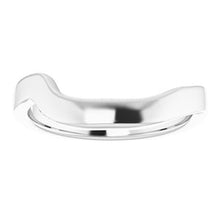Charger l'image dans la galerie, Sterling Silver Band for 14x10 mm Emerald Ring

