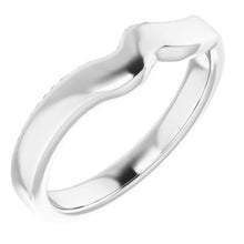 Charger l'image dans la galerie, Sterling Silver Band for 5x3 mm Marquise Ring
