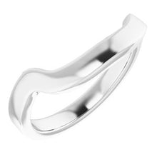 Charger l'image dans la galerie, Sterling Silver Band for 16x12 mm Emerald Ring
