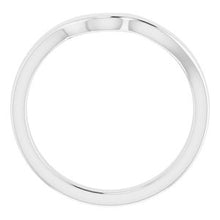 Charger l'image dans la galerie, Sterling Silver Band for 9x4.5 mm Marquise Ring
