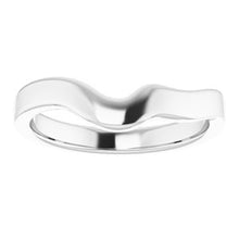 Charger l'image dans la galerie, Sterling Silver Band for 10x5 mm Marquise Ring
