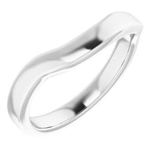 Charger l'image dans la galerie, Sterling Silver Band for 13 mm Round Ring
