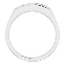 Load image into Gallery viewer, Platinum 3/4 CTW Diamond Band
