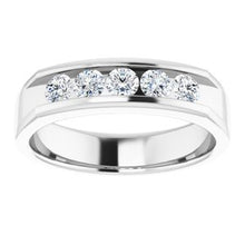 Load image into Gallery viewer, 14K White 3/4 CTW Diamond Band
