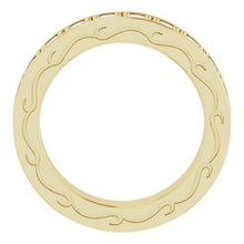 Charger l&#39;image dans la galerie, 14K Yellow 1 1/3 CTW Diamond Round Eternity Band Taille 5
