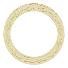 Load image into Gallery viewer, 14K Yellow 1 CTW Diamond Round Eternity Band Size 6
