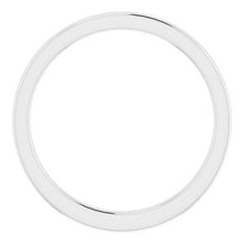 Charger l'image dans la galerie, Sterling Silver Band for 8x6 mm Emerald Ring
