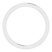 Charger l'image dans la galerie, Sterling Silver Band for 3.5 mm Round Ring
