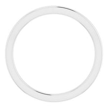 Load image into Gallery viewer, Sterling Silver Band for 3.75 mm Square Ring
