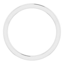 Load image into Gallery viewer, Sterling Silver Band for 3.5 mm Square Ring
