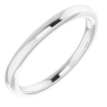 Load image into Gallery viewer, Sterling Silver Band for 4 mm Square Ring
