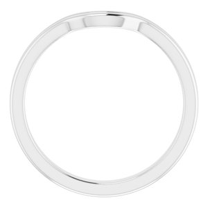Sterling Silver Band for 9 mm Round Ring