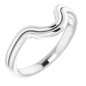 Sterling Silver Band for 16x12 mm Oval Ring
