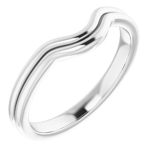 Sterling Silver Band for 11 mm Round Ring