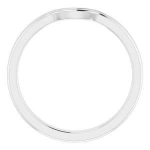 Sterling Silver Band for 4.5 mm Square Ring
