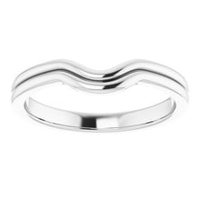 Load image into Gallery viewer, Sterling Silver Band for 8 mm Square Ring
