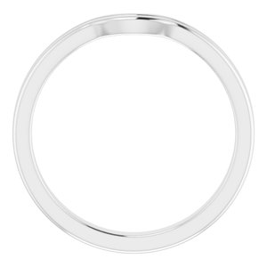 Sterling Silver Band for 5.2 mm Round Ring