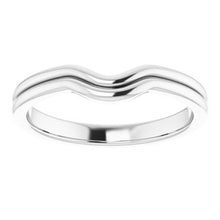 Load image into Gallery viewer, Sterling Silver Band for 6.5 mm Square Ring
