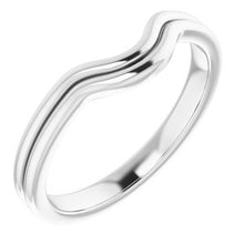Load image into Gallery viewer, Sterling Silver Band for 12 mm Round Ring
