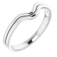 Load image into Gallery viewer, Sterling Silver Band for 8x6 mm Oval Ring
