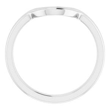 Charger l&#39;image dans la galerie, Sterling Silver Band for 16x12 mm Oval Ring
