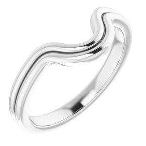 Sterling Silver Band for 15x11 mm Oval Ring