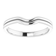 Load image into Gallery viewer, Sterling Silver Band for 7 mm Round Ring
