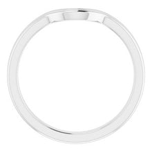 Load image into Gallery viewer, Sterling Silver Band for 9x7 mm Emerald Ring
