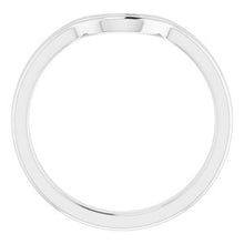 Load image into Gallery viewer, Sterling Silver Band for 11x9 mm Emerald Ring
