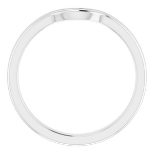 Sterling Silver Band for 6 mm Square Ring