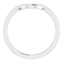 Charger l&#39;image dans la galerie, Sterling Silver Band for 14x10 mm Oval Ring
