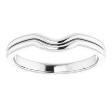Load image into Gallery viewer, Sterling Silver Band for 7 mm Square Ring
