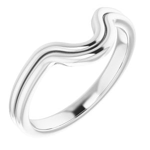 Sterling Silver Band for 14x10 mm Oval Ring