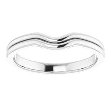 Load image into Gallery viewer, Sterling Silver Band for 5.5 mm Square Ring
