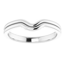 Load image into Gallery viewer, Sterling Silver Band for 7x5 mm Oval Ring
