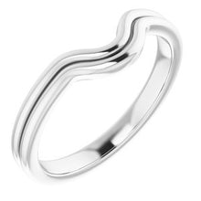 Load image into Gallery viewer, Sterling Silver Band for 10x8 mm Oval Ring
