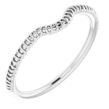 Charger l'image dans la galerie, Sterling Silver Band for 6 mm Round
