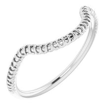 Charger l'image dans la galerie, Sterling Silver Band for 15 mm Round
