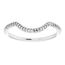 Charger l'image dans la galerie, Sterling Silver Band for 11 mm Round
