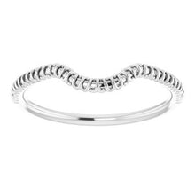Charger l'image dans la galerie, Sterling Silver Band for 8.2 mm Round

