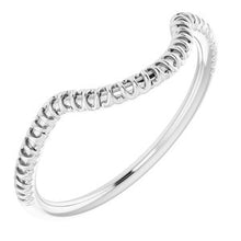Charger l'image dans la galerie, Sterling Silver Band for 13 mm Round
