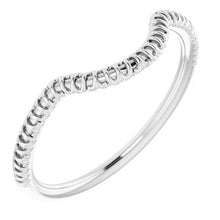 Charger l'image dans la galerie, Sterling Silver Band for 11 mm Round
