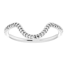 Charger l'image dans la galerie, Sterling Silver Band for 14 x 10 mm Oval
