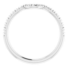 Charger l'image dans la galerie, Sterling Silver Band for 7 x 5 mm Oval
