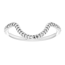 Charger l'image dans la galerie, Sterling Silver Band for 16 x 12 mm Oval
