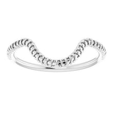 Charger l'image dans la galerie, Sterling Silver Band for 15 x 11 mm Oval
