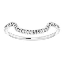 Charger l'image dans la galerie, Sterling Silver Band for 15 x 15 mm Cushion
