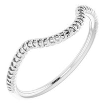 Charger l'image dans la galerie, Sterling Silver Band for 12 mm Round
