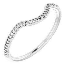 Charger l'image dans la galerie, Sterling Silver Band for 9.4 mm Round

