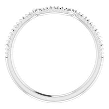 Charger l'image dans la galerie, Sterling Silver Band for 7.5 x 7.5 mm Square
